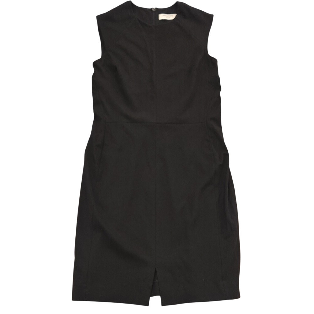 MM Lafleur Black Sleeveless Midi Sheath Dress